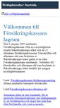 Mobile Screenshot of lagrummet.forsakringskassan.se